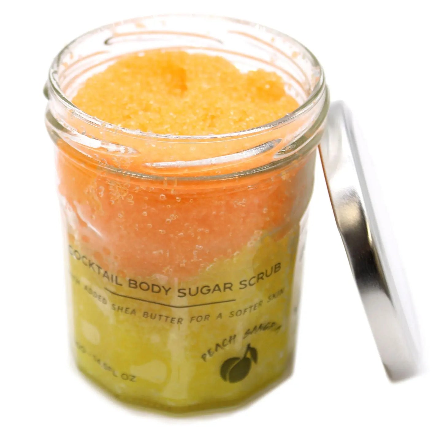 Exfoliante corporal de azúcar perfumado - Sangría de melocotón 300 g MyZenvita