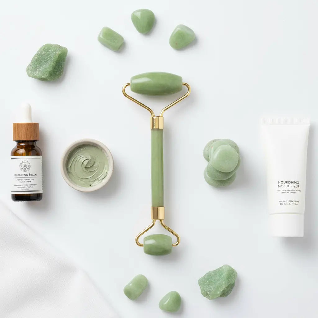 Flat lay con jade