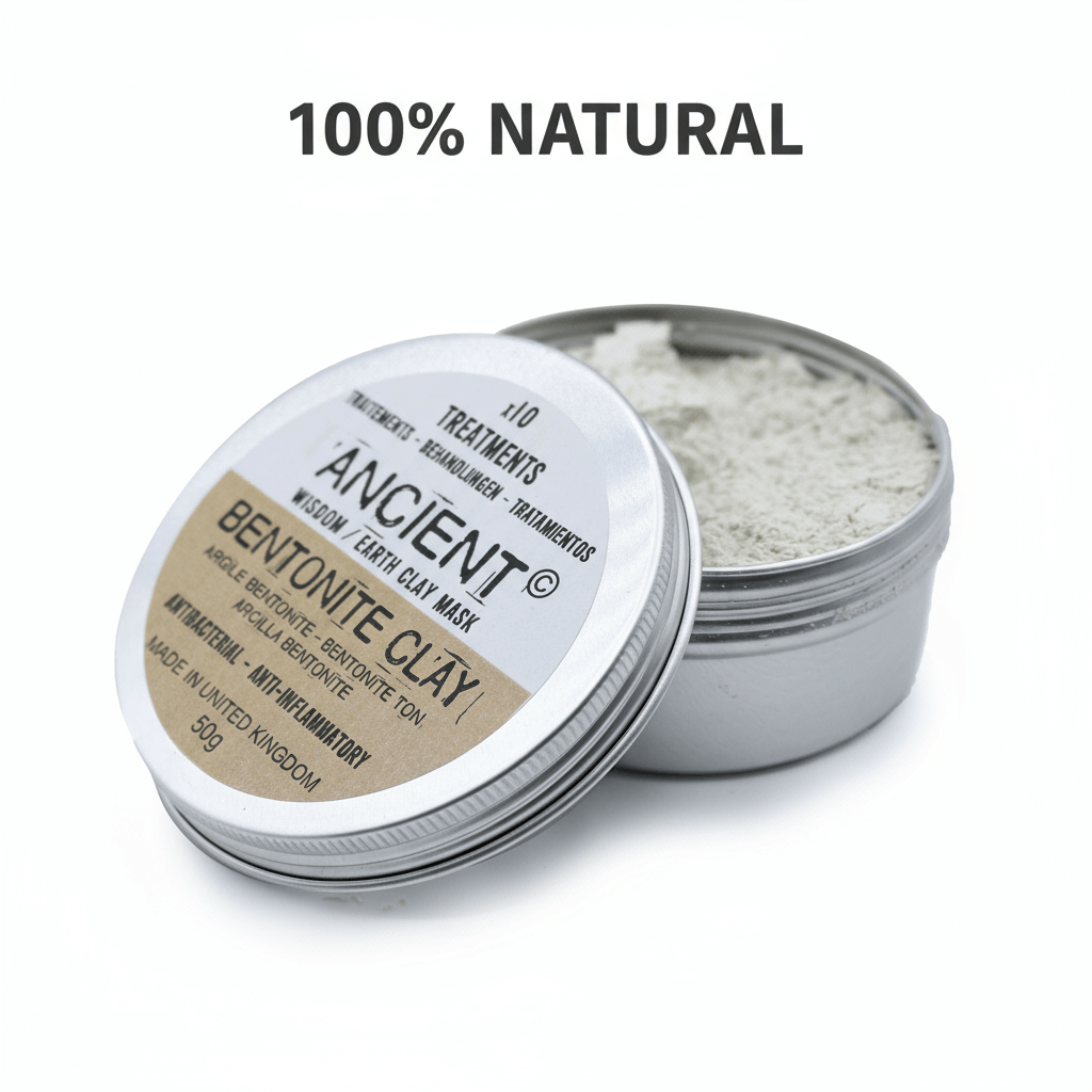 MyZenvita Mascarilla Facial Arcilla Bentonita 80g - Trata Acné Pieles Normales - Health & Beauty > Personal Care > Cosmetics > Skin Care > Skin Care Masks & Peels Mascarillas Faciales de Arcilla