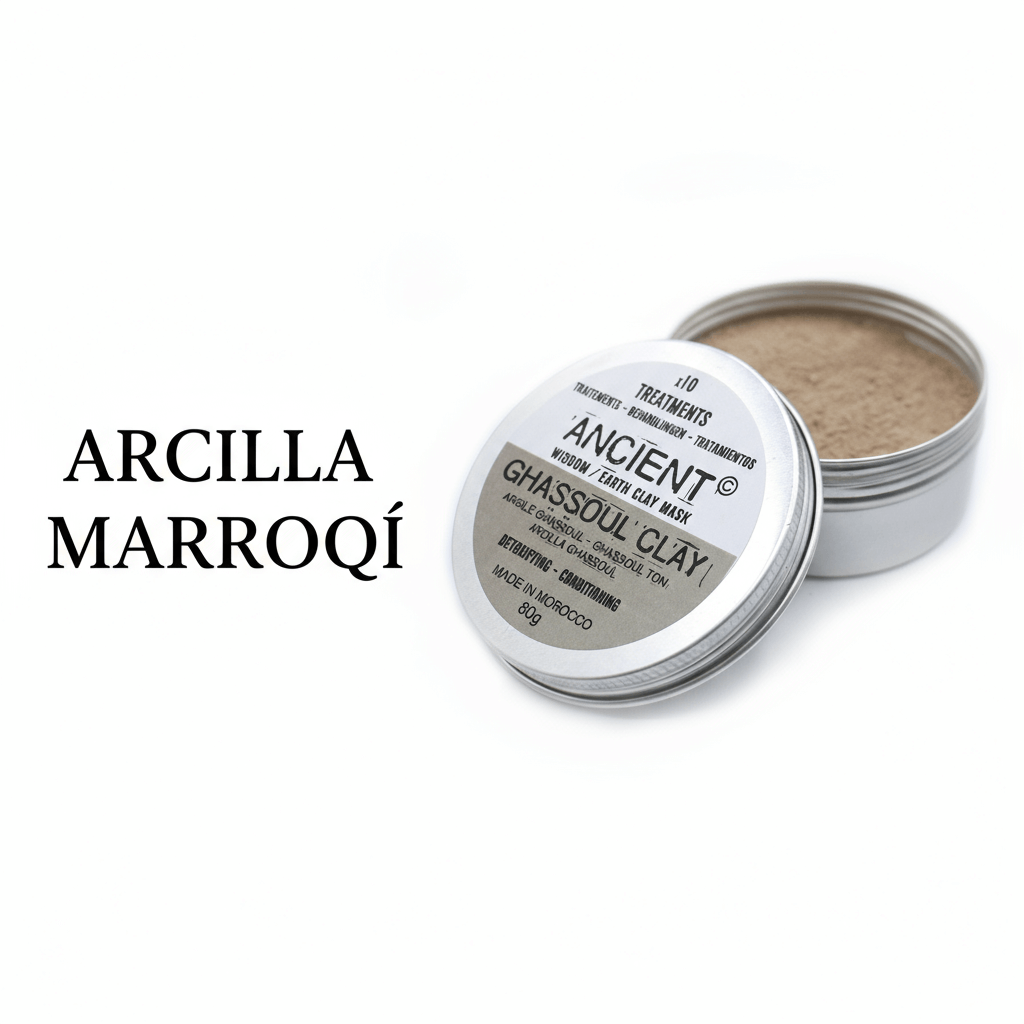 MyZenvita Mascarilla Facial Arcilla Marrón Ghassoul 80g - Limpia Alisa Calma - Health & Beauty > Personal Care > Cosmetics > Skin Care > Skin Care Masks & Peels Mascarillas Faciales de Arcilla