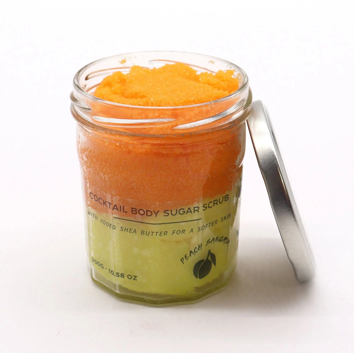 Exfoliante corporal de azúcar perfumado - Sangría de melocotón 300 g MyZenvita