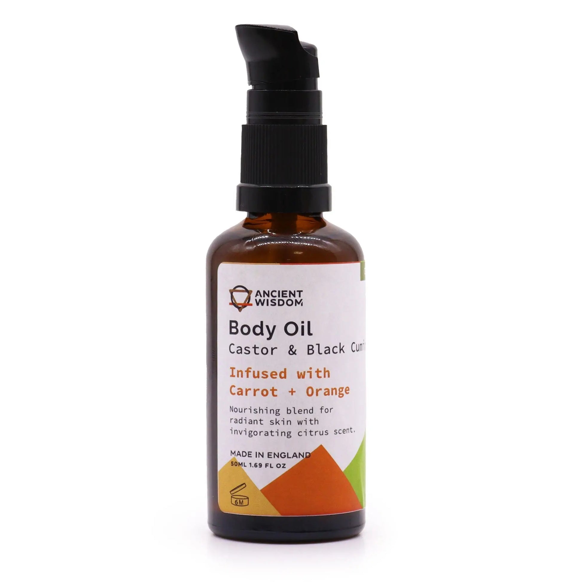 Aceite Corporal Organico 50 ml - Zanahoria y Naranja MyZenvita