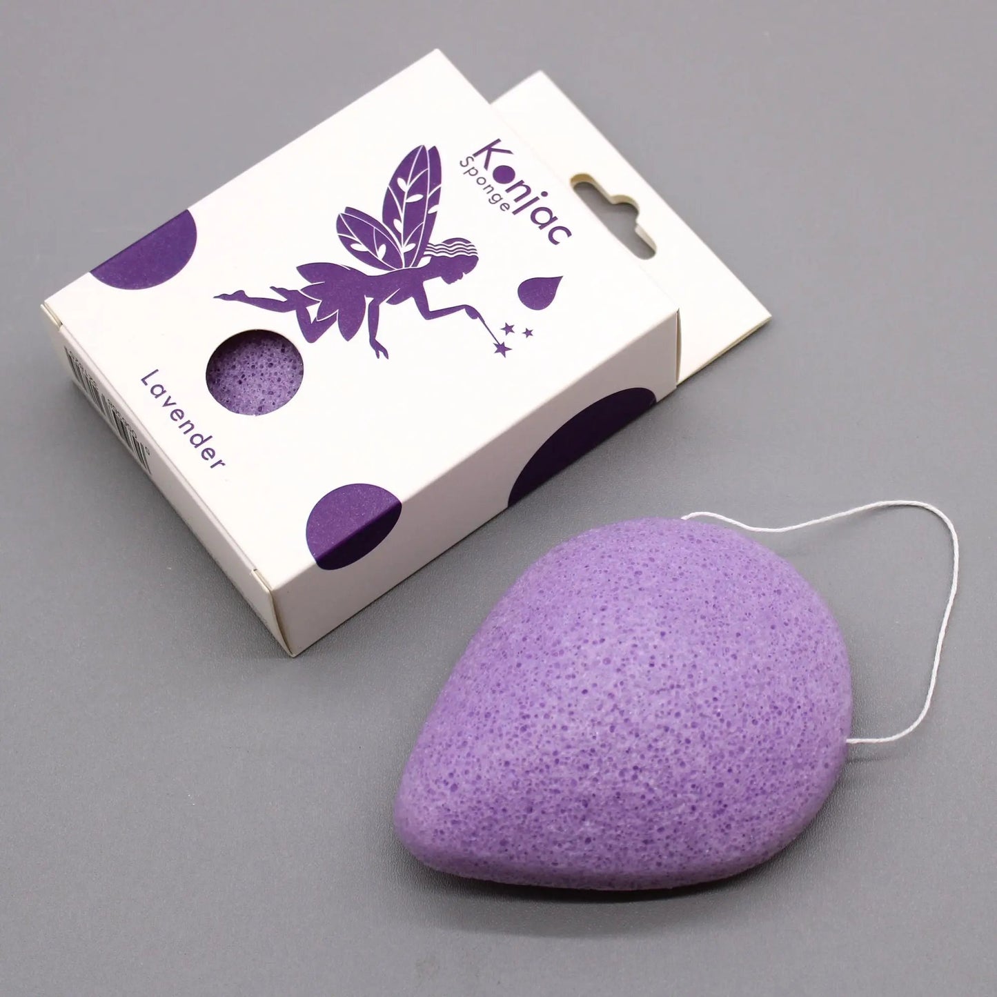 Esponja Facial Konjac con Lavanda - Limpieza Calmante MyZenvita