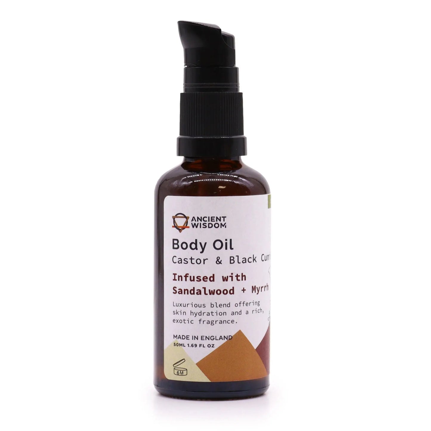 Aceite Corporal Organico 50 ml- Sándalo y Mirra MyZenvita