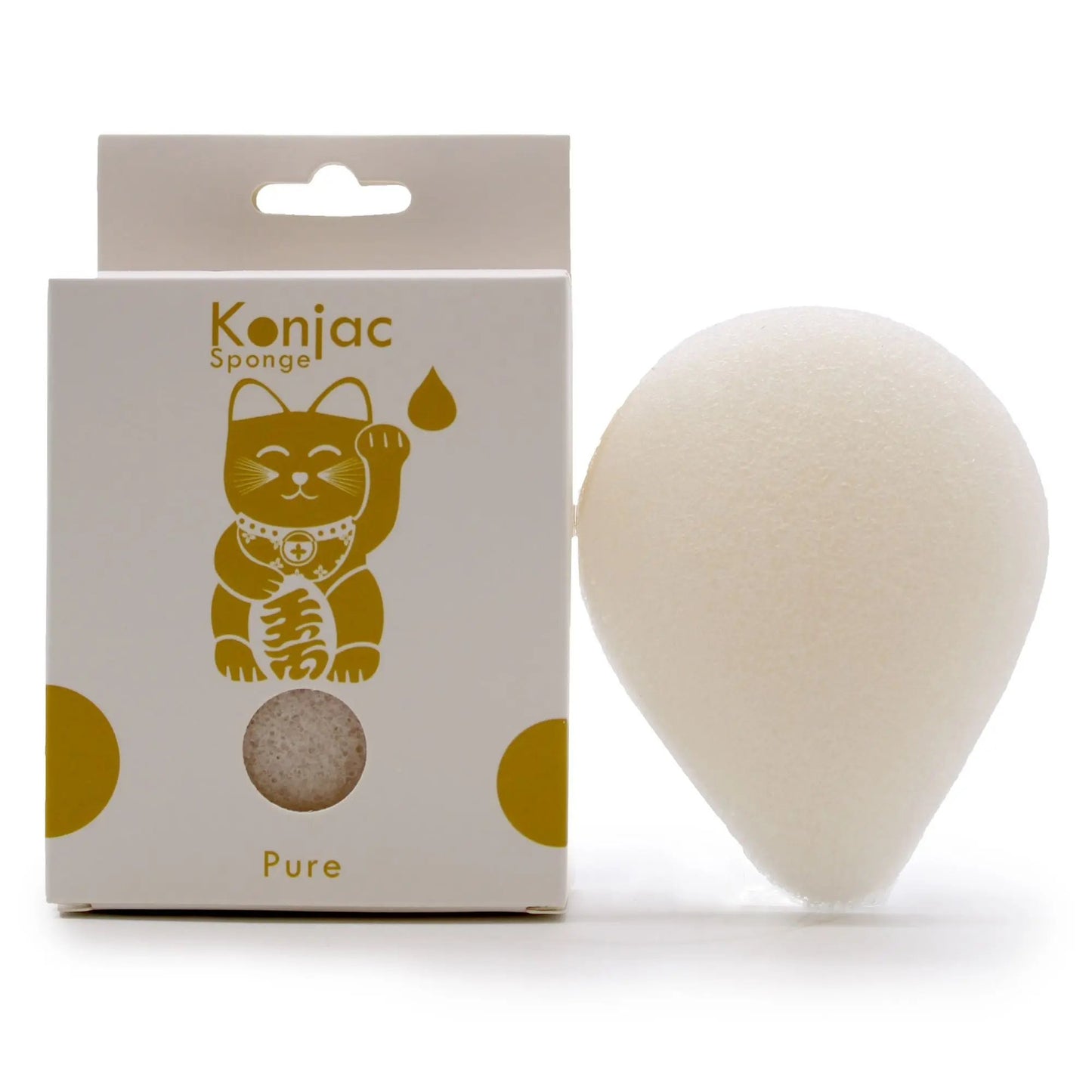 Esponja Facial Konjac Natural - Ideal para Pieles Sensibles MyZenvita