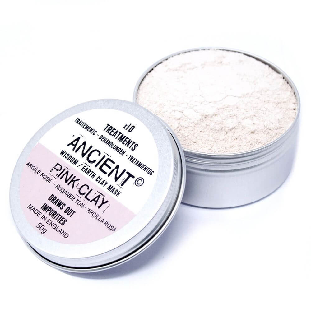 Mascarilla Facial Arcilla Rosa 50g - Hidratación Pieles Secas MyZenvita