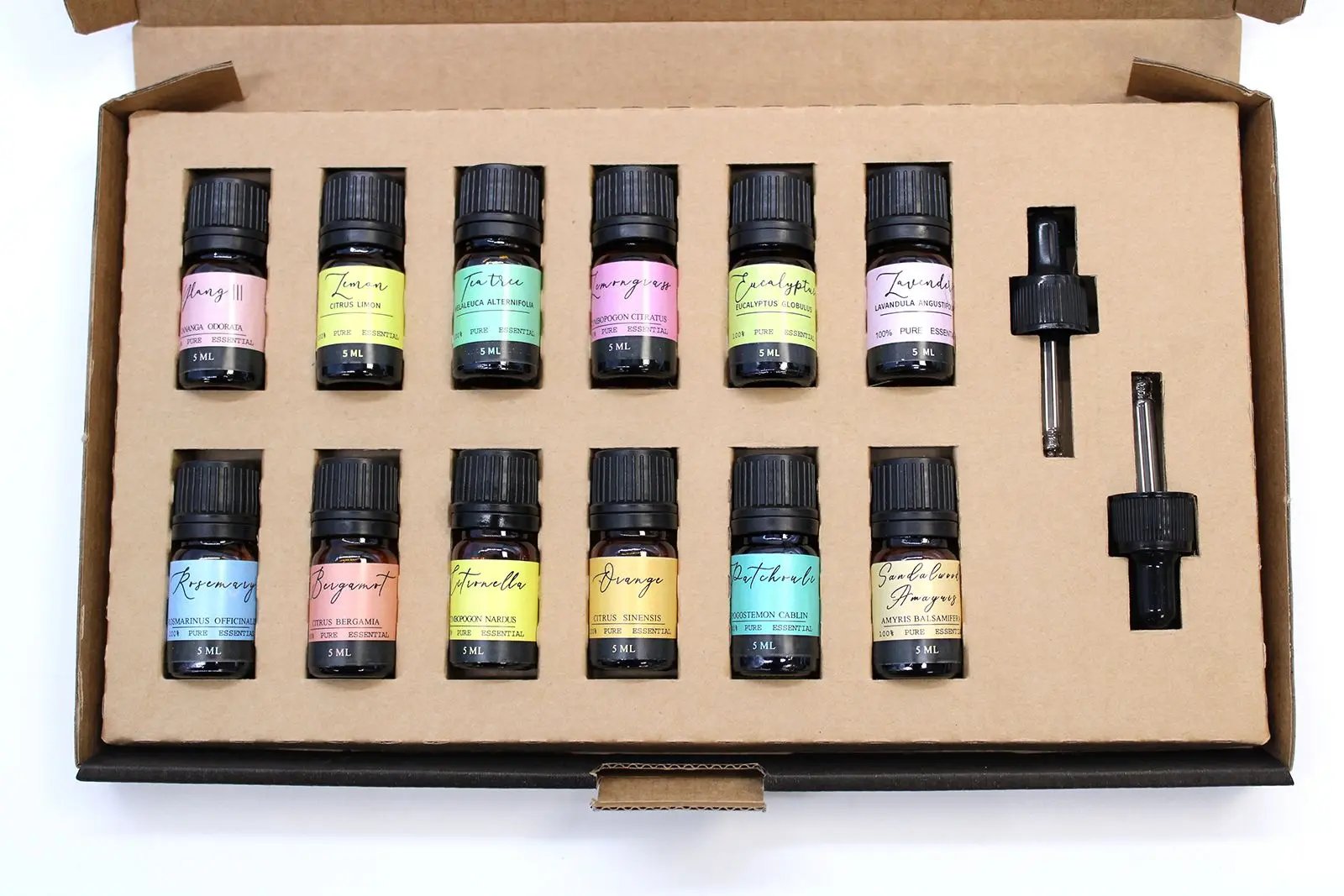 Set de Aceites Esenciales - Los 12 Mejores | Aromaterapia Profesional MyZenvita