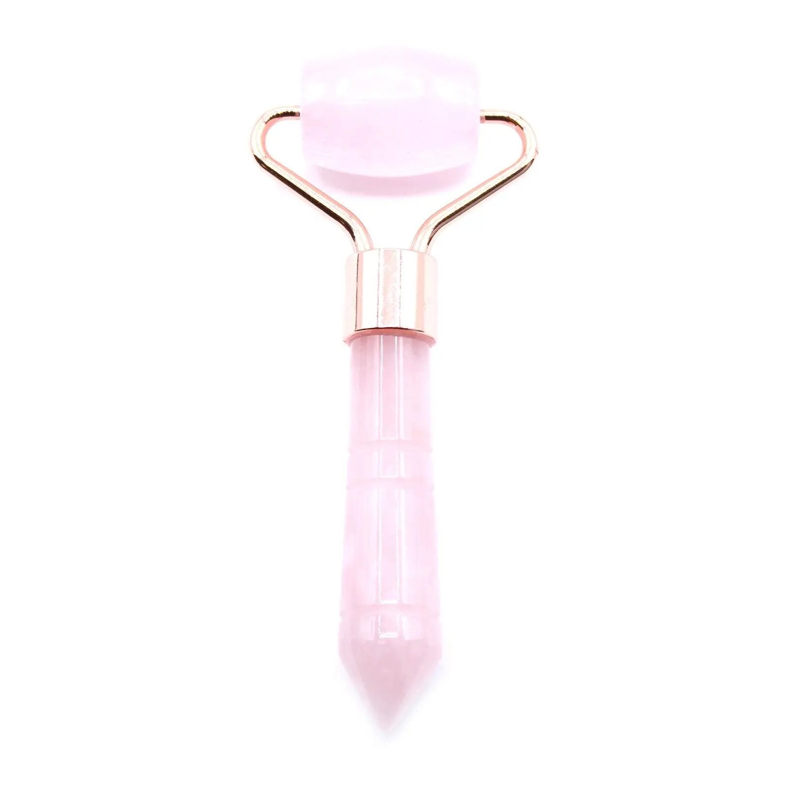 Mini Rodillo Facial de Cuarzo Rosa - Equilibrio Emocional Portátil MyZenvita