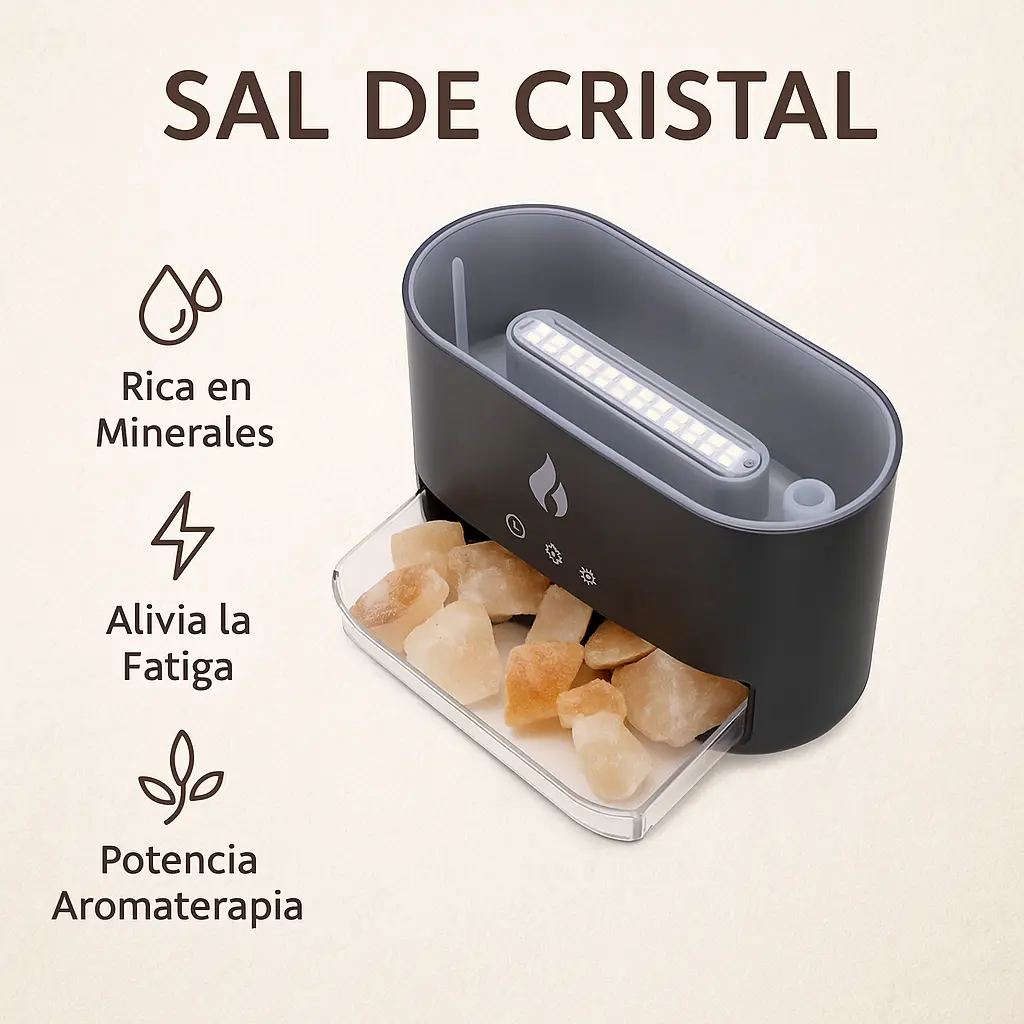 Beneficios sal de cristal