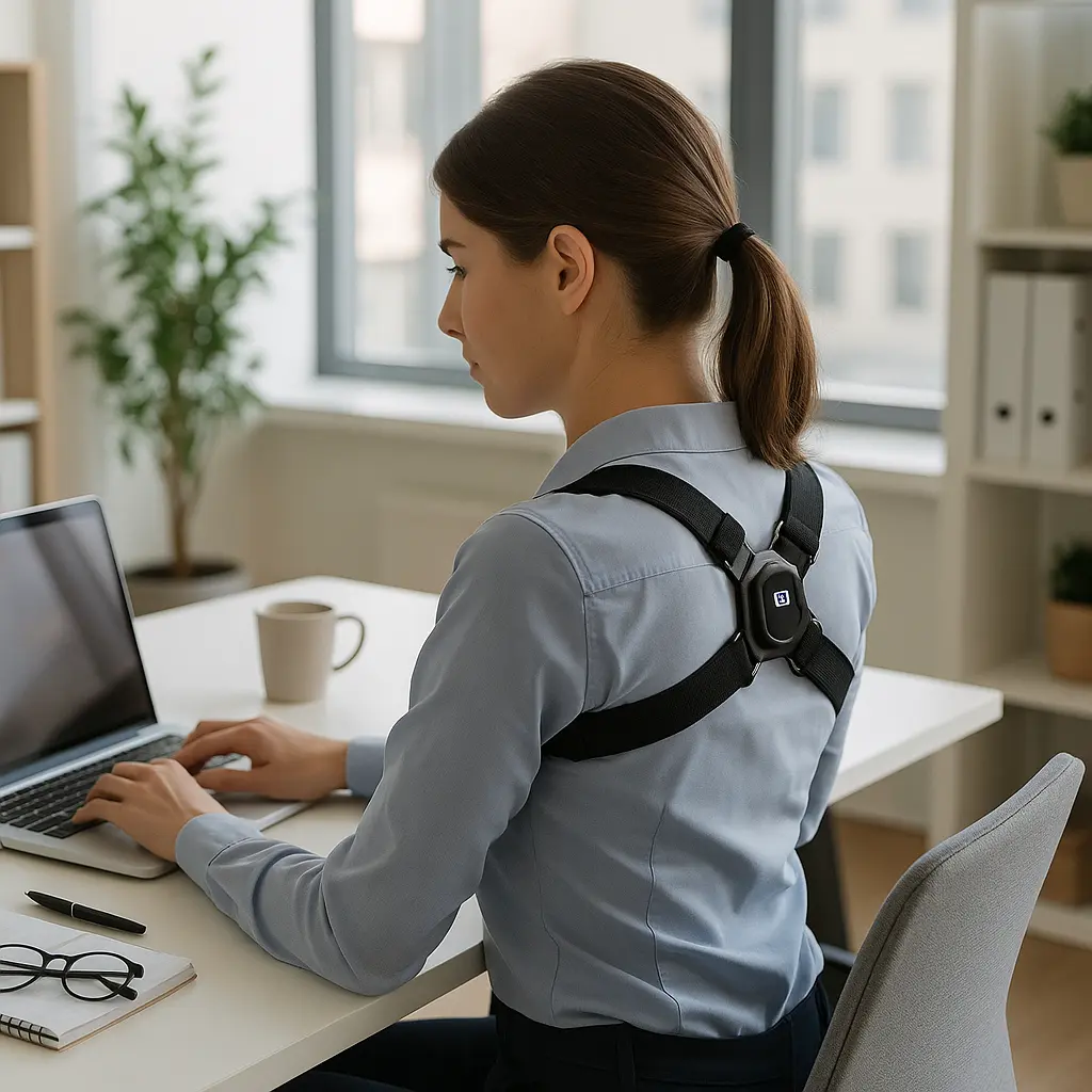 Corrector en oficina moderna