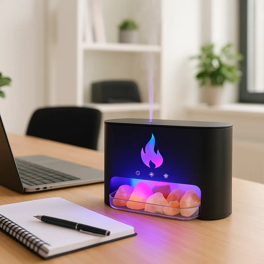 Difusor en oficina moderna