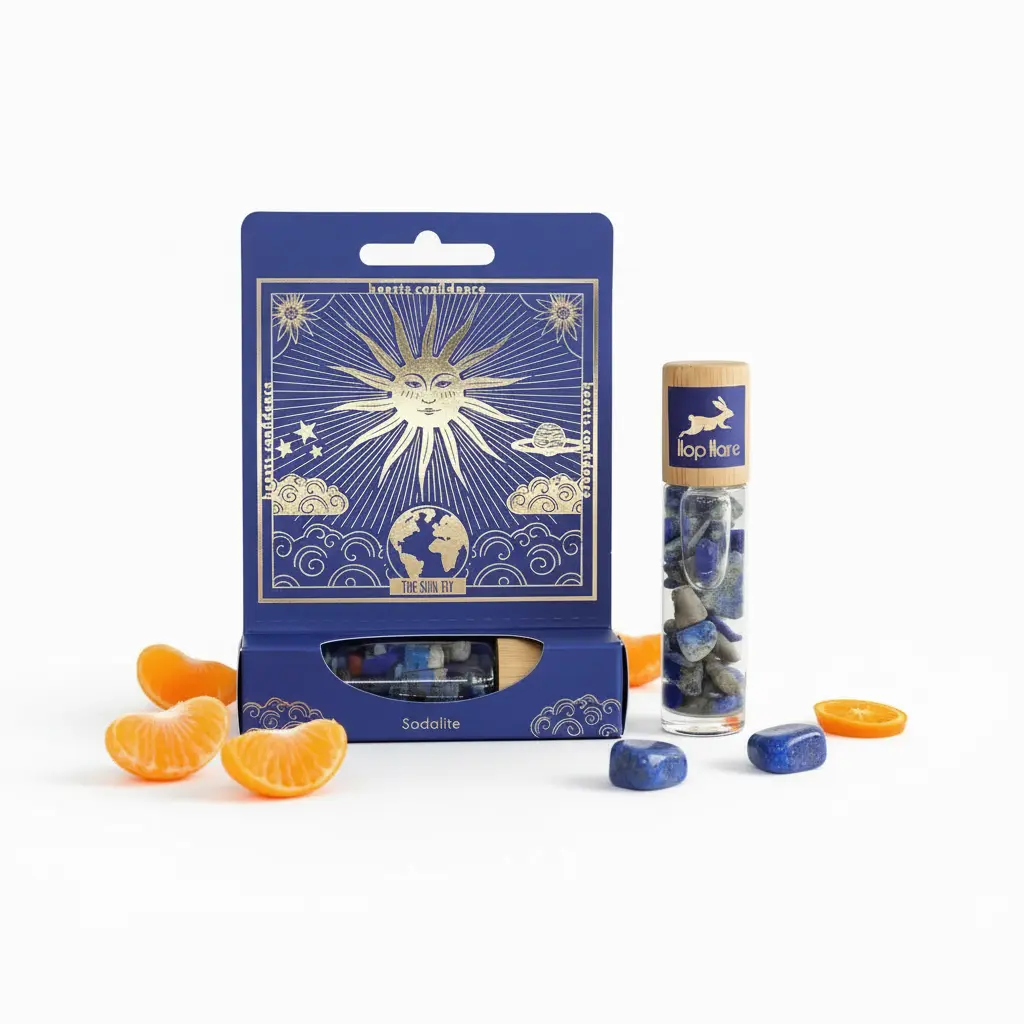 El Sol - fondo blanco con elementos alrededor