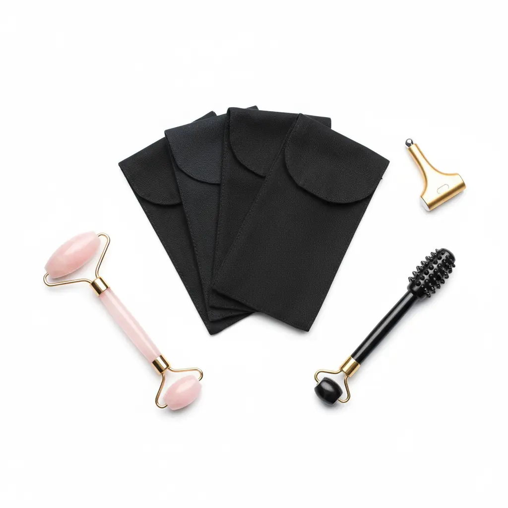 Flat lay con rodillos