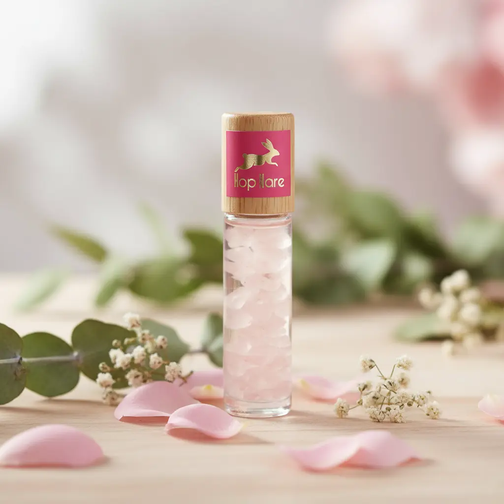 Hero madera natural con cuarzo rosa