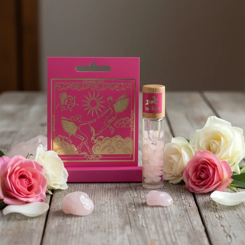 Hero madera rústica con flores románticas