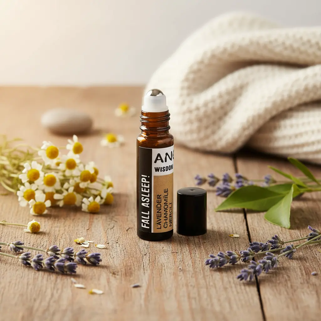 Hero madera rústica con manzanilla