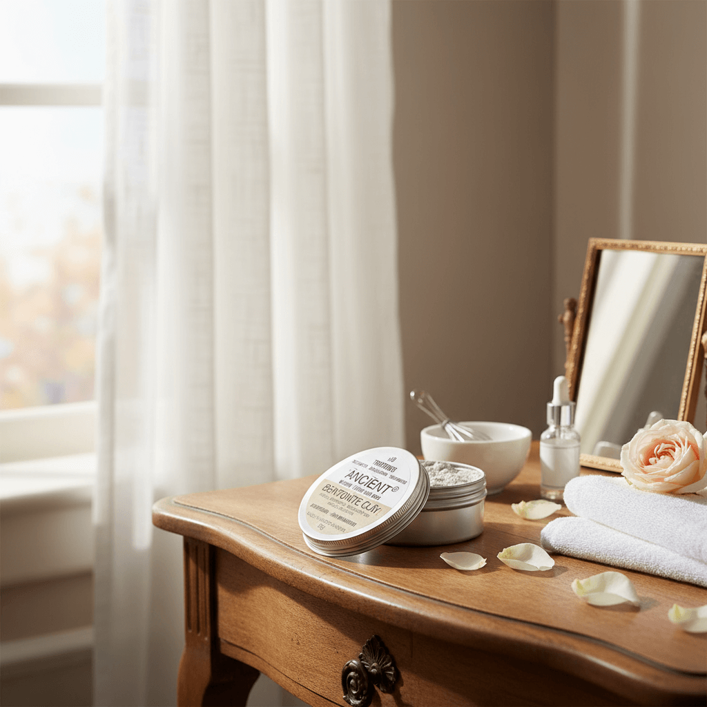 MyZenvita Mascarilla Facial Arcilla Bentonita 80g - Trata Acné Pieles Normales - Health & Beauty > Personal Care > Cosmetics > Skin Care > Skin Care Masks & Peels Mascarillas Faciales de Arcilla